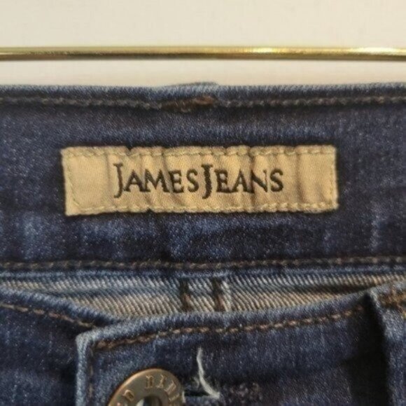 James Jeans | High Class Edition Slim Straight Leg Jeans Dark Wash - Picture 4 of 6
